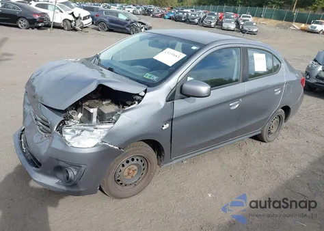 2019 Mitsubishi Mirage G4 Es из США, поврежденный, VIN ML32F3FJ1KHF12255